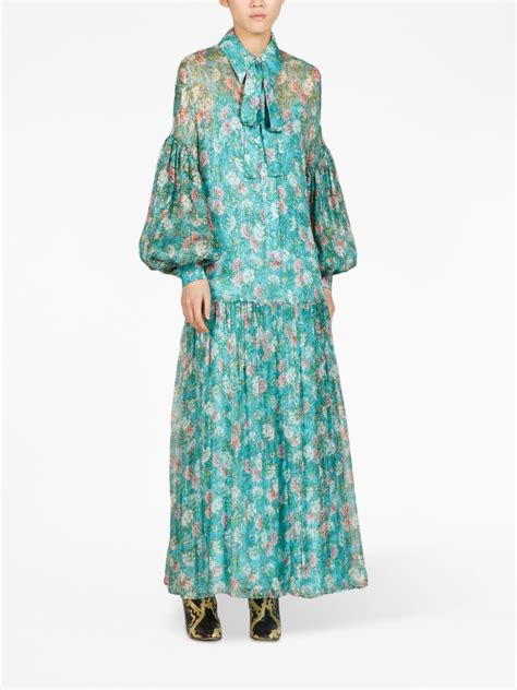 gucci floral t shirt|gucci maxi dresses.